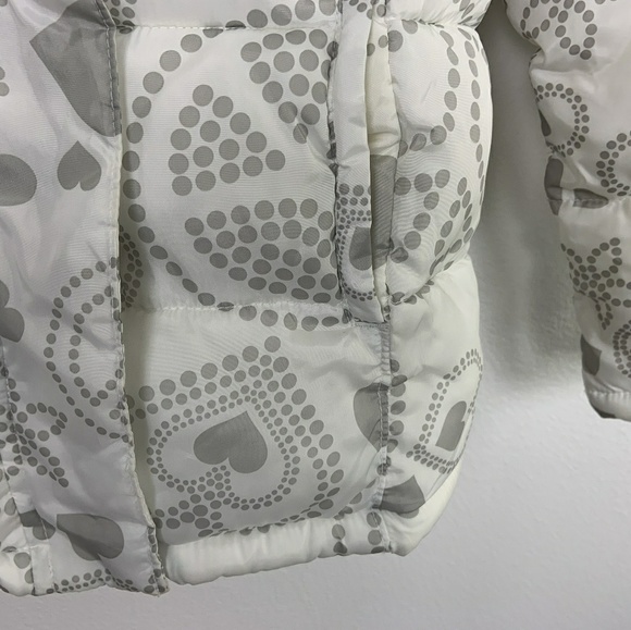Old Navy Girl Winter Coat Hoodie Quilted Sz: M - Picture 4 of 8
